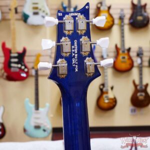 Paul Reed Smith PRS Wood Library 10 Top McCarty 594 Quilted Maple Top Brazilian Rosewood Board Blue Fade - Image 10