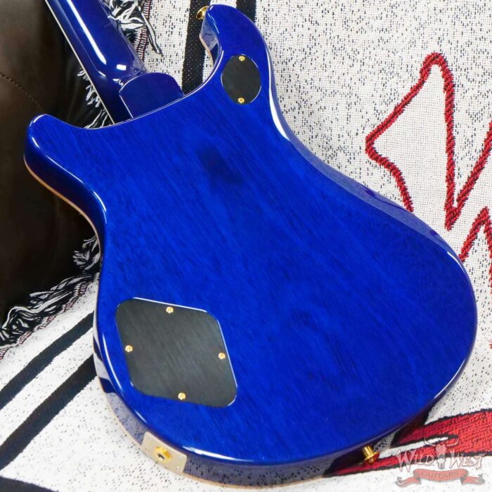 Paul Reed Smith PRS Wood Library 10 Top McCarty 594 Quilted Maple Top Brazilian Rosewood Board Blue Fade - Image 11