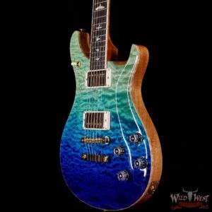 Paul Reed Smith PRS Wood Library Quilt 10 Top McCarty 594 Brazilian Rosewood Board Blue Fade - Image 2