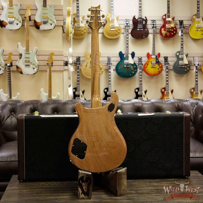 PRS Wood Library 10 Top Quilt Top McCarty 594 Flame Maple Neck Brazilian Rosewood Board Aquamarine - Image 15