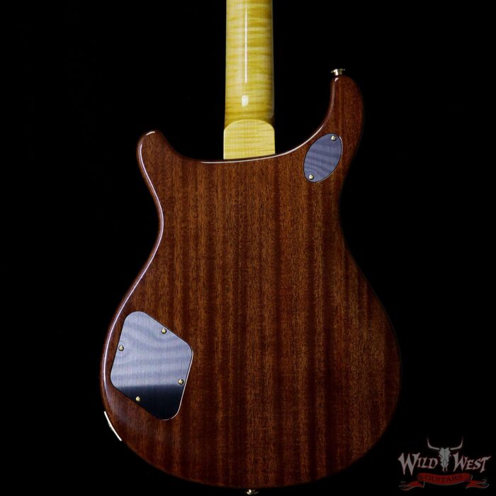 PRS Wood Library 10 Top McCarty 594 1-Piece Quilt Top Flame Neck Brazilian Rosewood Board Honey - Image 7