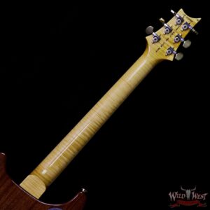 PRS Wood Library 10 Top McCarty 594 1-Piece Quilt Top Flame Neck Brazilian Rosewood Board Honey - Image 11