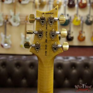 PRS Wood Library 10 Top McCarty 594 1-Piece Quilt Top Flame Neck Brazilian Rosewood Board Honey - Image 10