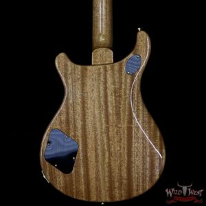 PRS Wood Library Quilt Maple 10 Top McCarty 594 Flame Mahogany Neck Brazilian Rosewood Board Faded Blue Jean - Image 7
