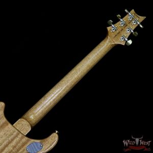 PRS Wood Library Quilt Maple 10 Top McCarty 594 Flame Mahogany Neck Brazilian Rosewood Board Faded Blue Jean - Image 12