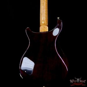 PRS Wood Library 10 Top Quilt Maple Top McCarty 594 Flame Maple Neck Cocobolo Board Faded Blue Jean - Image 7