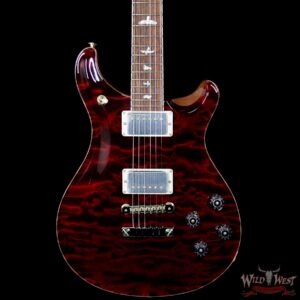PRS Wood Library 10 Top Quilt Maple Top McCarty 594 Flame Maple Neck Cocobolo Board Red Tiger - Image 3