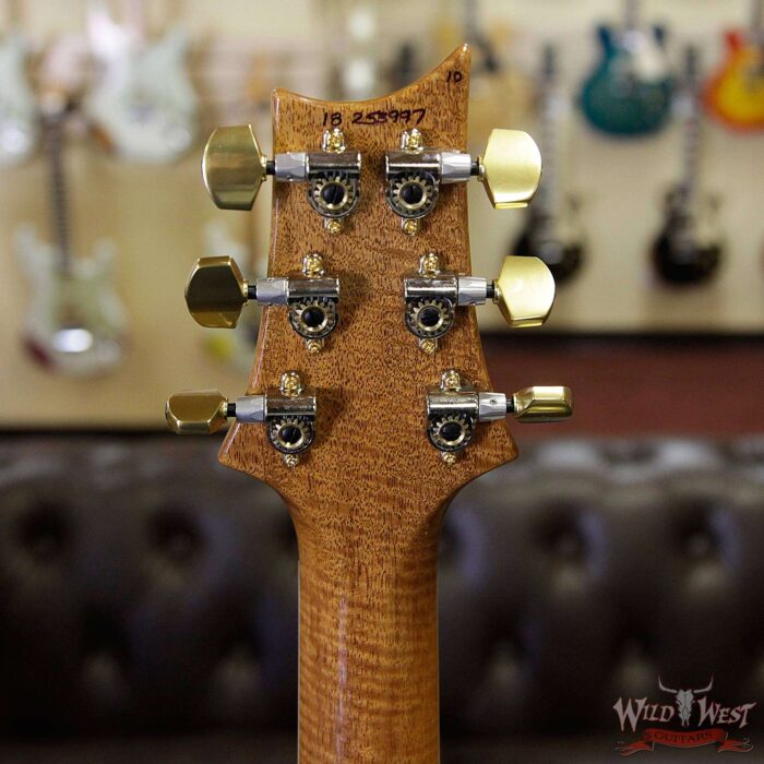 PRS Wood Library 10 Top Quilt Maple Top McCarty 594 Flame Maple Neck Cocobolo Board Red Tiger - Image 13