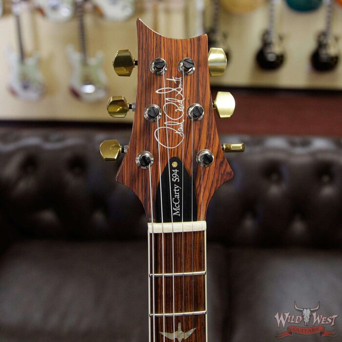 PRS Wood Library 10 Top Quilt Maple Top McCarty 594 Flame Maple Neck Cocobolo Board Red Tiger - Image 9
