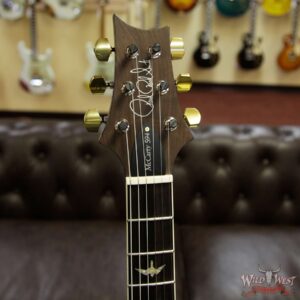 PRS Wood Library 10 Top Quilt Top McCarty 594 Flame Maple Neck Brazilian Rosewood Board River Blue - Image 8