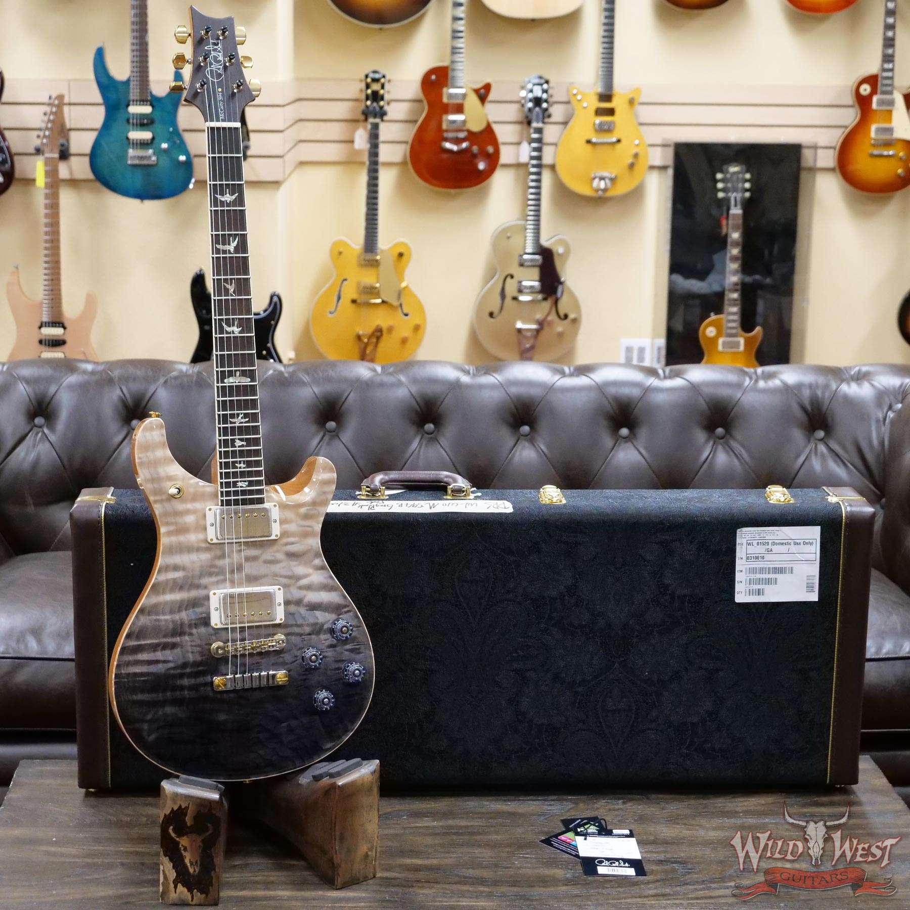 prs-wl-q10-mc594-greyblackfade-310010-d1__wwg.jpg PRS Wood Library Quilt 10 Top McCarty 594 Brazilian Rosewood Fingerboard Grey Black Fade - Image 6