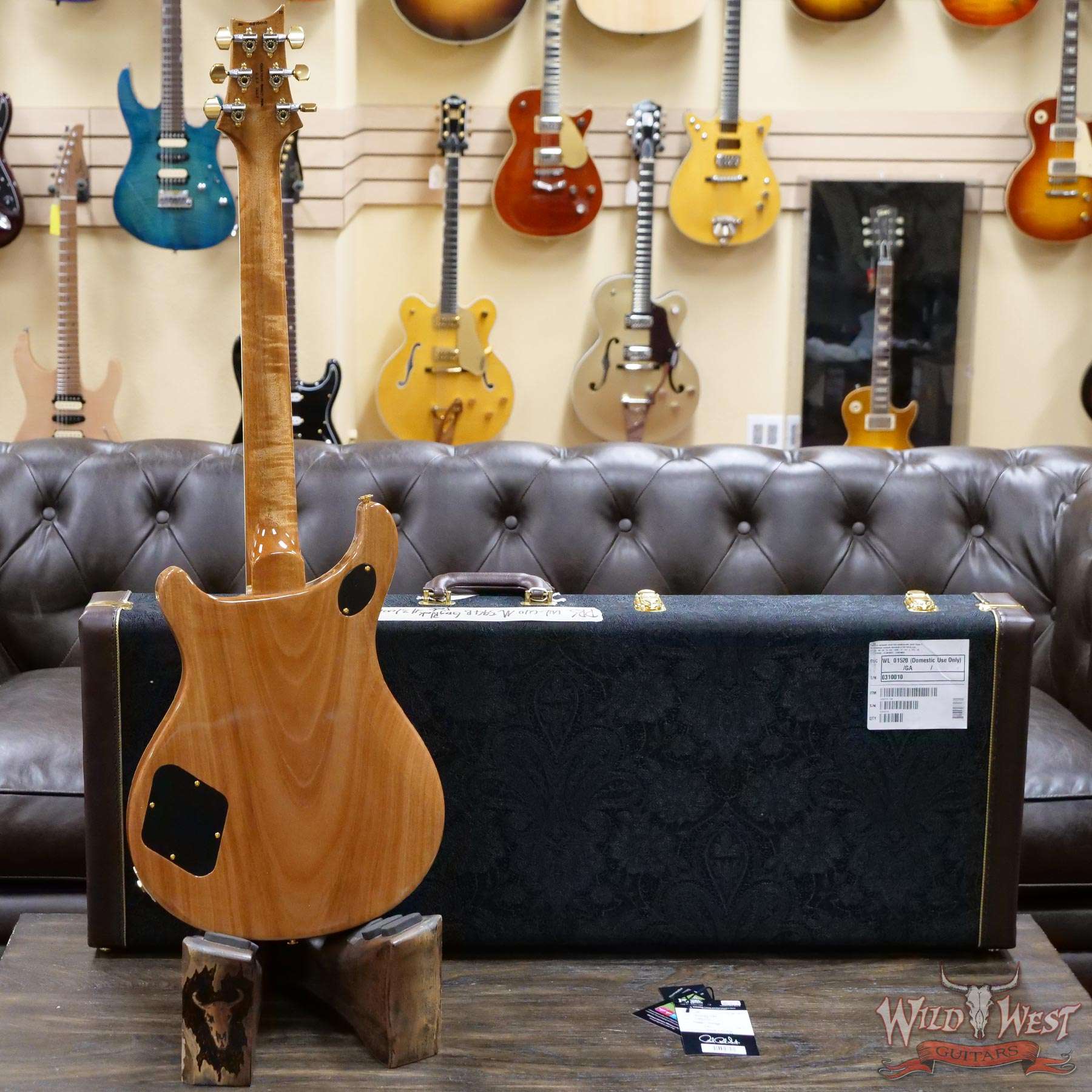 prs-wl-q10-mc594-greyblackfade-310010-d3__wwg.jpg PRS Wood Library Quilt 10 Top McCarty 594 Brazilian Rosewood Fingerboard Grey Black Fade - Image 9