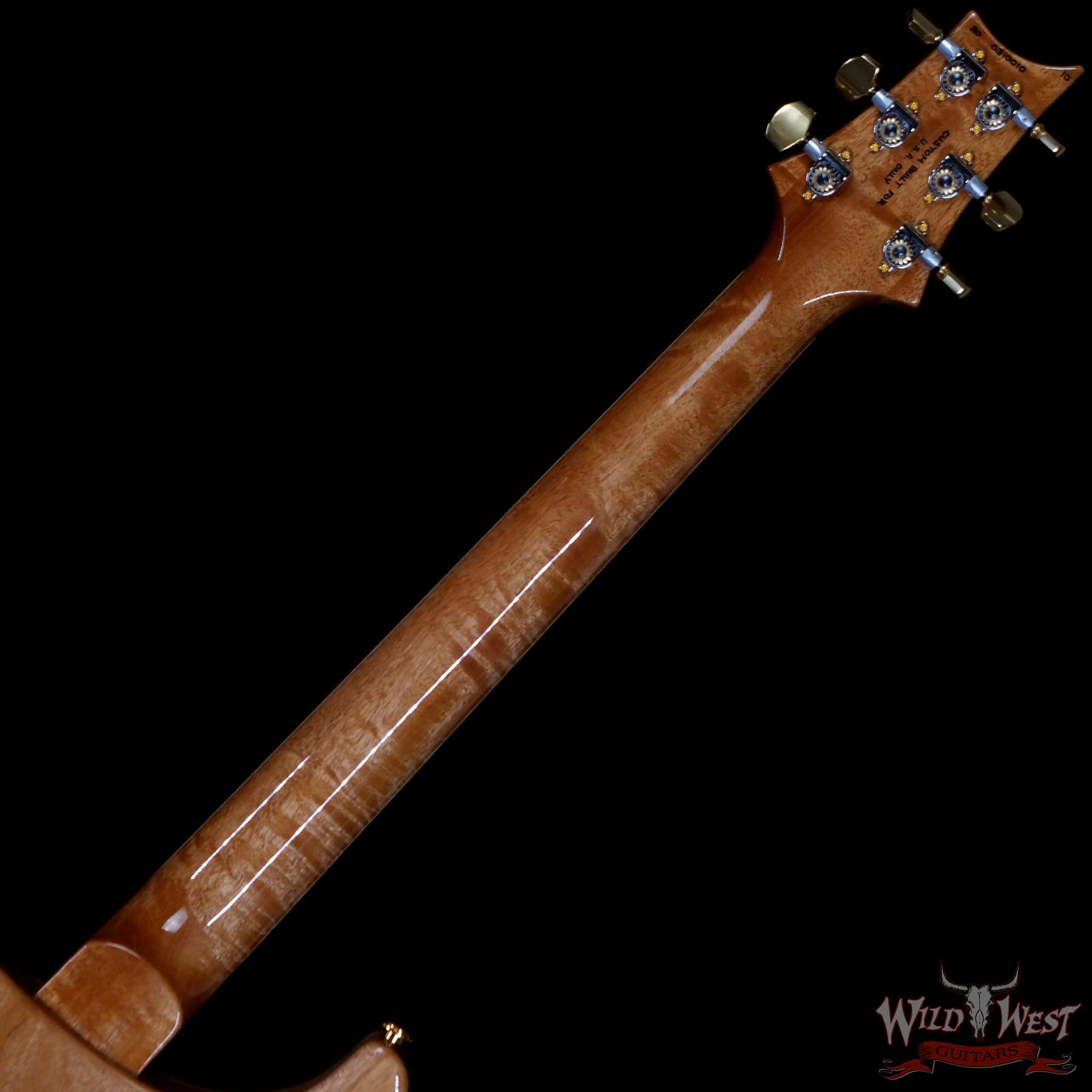 prs-wl-q10-mc594-greyblackfade-310010-nb__wwg.jpg PRS Wood Library Quilt 10 Top McCarty 594 Brazilian Rosewood Fingerboard Grey Black Fade - Image 5