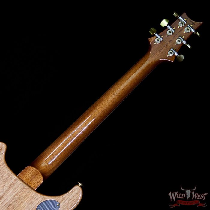 PRS Wood Library Quilt 10 Top McCarty 594 Semi-Hollow Brazilian Rosewood Board Faded Blue Wrap - Image 12