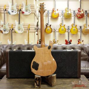 PRS Wood Library Quilt 10 Top McCarty 594 Semi-Hollow Brazilian Rosewood Board Faded Blue Wrap - Image 14