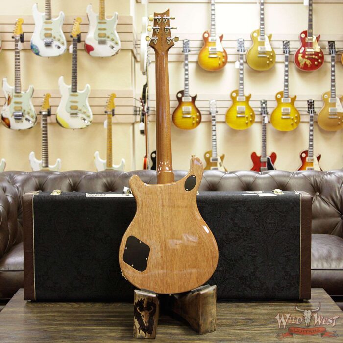PRS Wood Library Quilt 10 Top McCarty 594 Semi-Hollow Brazilian Rosewood Board Faded Blue Wrap - Image 14