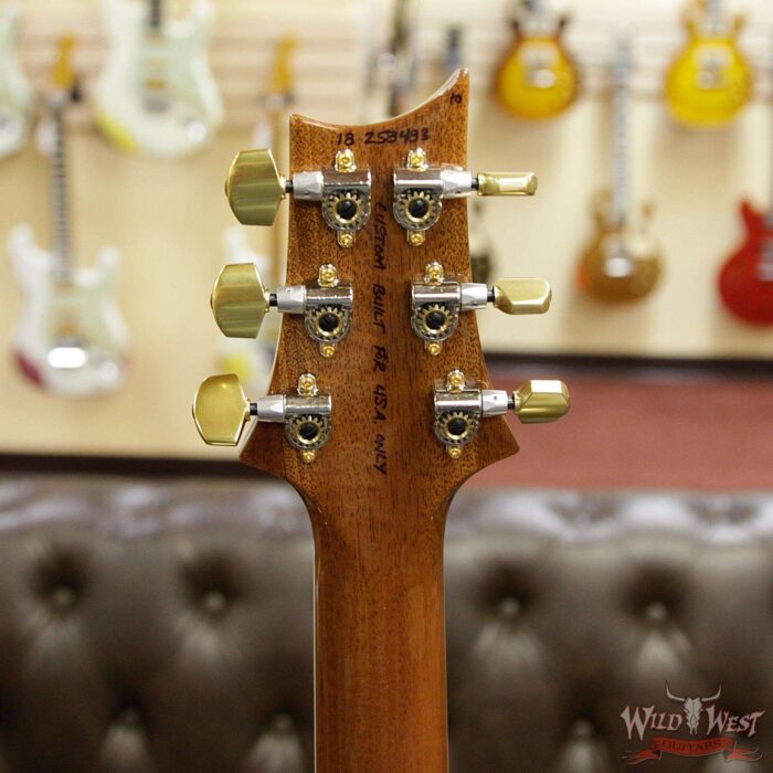 PRS Wood Library Quilt 10 Top McCarty 594 Semi-Hollow Brazilian Rosewood Board Faded Blue Wrap - Image 13