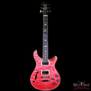 PRS Wood Library Quilt 10 Top McCarty 594 Semi-Hollow Brazilian Rosewood Board Bonnie Pink - Image 6