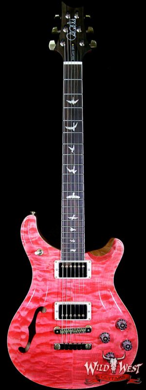PRS Wood Library Quilt 10 Top McCarty 594 Semi-Hollow Brazilian Rosewood Board Bonnie Pink