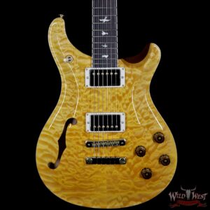 PRS Wood Library Quilt 10 Top McCarty 594 Semi-Hollow Brazilian Rosewood Board Honey - Image 3