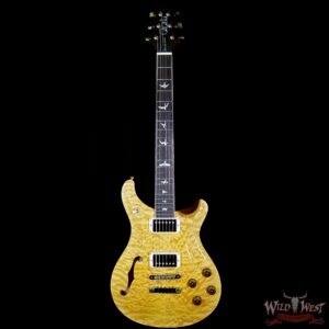 PRS Wood Library Quilt 10 Top McCarty 594 Semi-Hollow Brazilian Rosewood Board Honey - Image 6