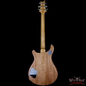 PRS Wood Libaray 10 Top McCarty 594 Quilt Top Flame Mahogany Neck Brazilian Rosewood Board Slate Blue - Image 6