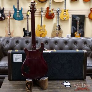PRS Wood Library Quilt 10 Top McCarty 594 Brazilian Rosewood Fingerboard Violet Blue Burst - Image 8