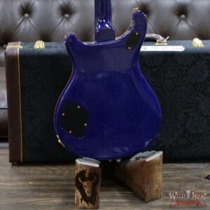 PRS Wood Library Quilt 10 Top McCarty 594 Cocobolo Fingerboard Violet Blue Burst - Image 11