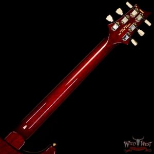 Paul Reed Smith PRS Wood Library 10 Top Quilt Top McCarty 594 Semi-Hollow Brazilian Rosewood Fingerboard Dark Cherry Sunburst - Image 5