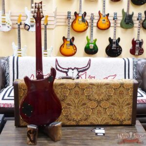 Paul Reed Smith PRS Wood Library 10 Top Quilt Top McCarty 594 Semi-Hollow Brazilian Rosewood Fingerboard Dark Cherry Sunburst - Image 9