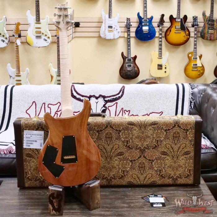 Paul Reed Smith PRS Wood Library 10 Top 1-Piece Quilt Maple Top Modern Eagle V Brazilian Rosewood Fingerboard Blue Fade 8.10 LBS (US Only / No International Shipping) - Image 10