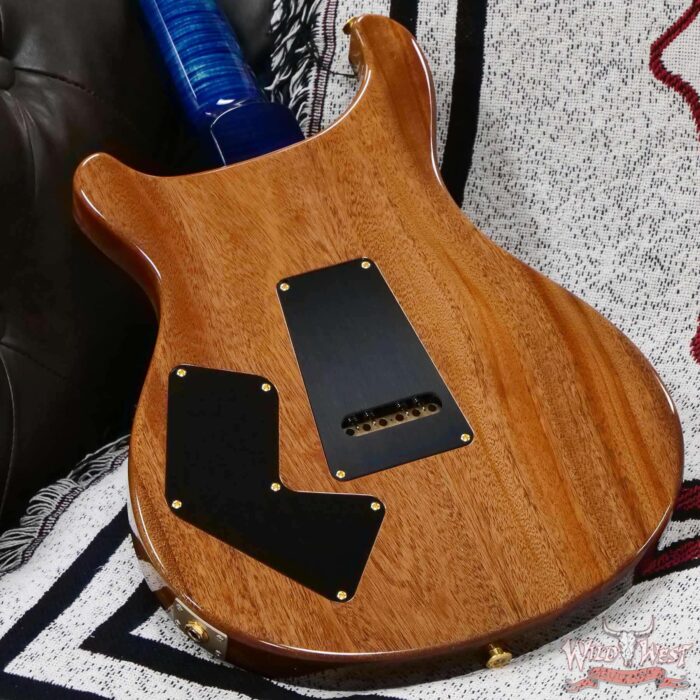 Paul Reed Smith PRS Wood Library 10 Top 1-Piece Quilt Maple Top Modern Eagle V Brazilian Rosewood Fingerboard River Blue Burst 8.40 LBS (US Only / No International Shipping) - Image 11