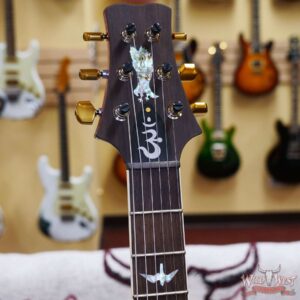 Paul Reed Smith PRS Wood Library 10 Top Quilt Maple Santana Retro Brazilian Rosewood Board Charcoal Cherry Burst - Image 7