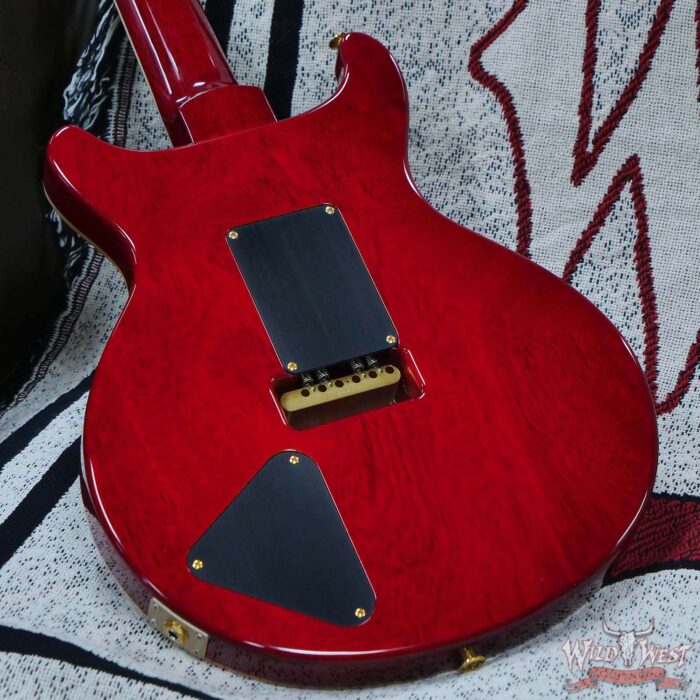 Paul Reed Smith PRS Wood Library 10 Top Quilt Maple Santana Retro Brazilian Rosewood Board Charcoal Cherry Burst - Image 11