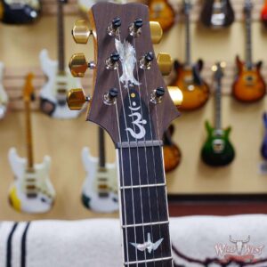 Paul Reed Smith PRS Wood Library 10 Top Santana Retro 1-Piece Quilt Maple Top Brazilian Rosewood Eriza Verde - Image 7