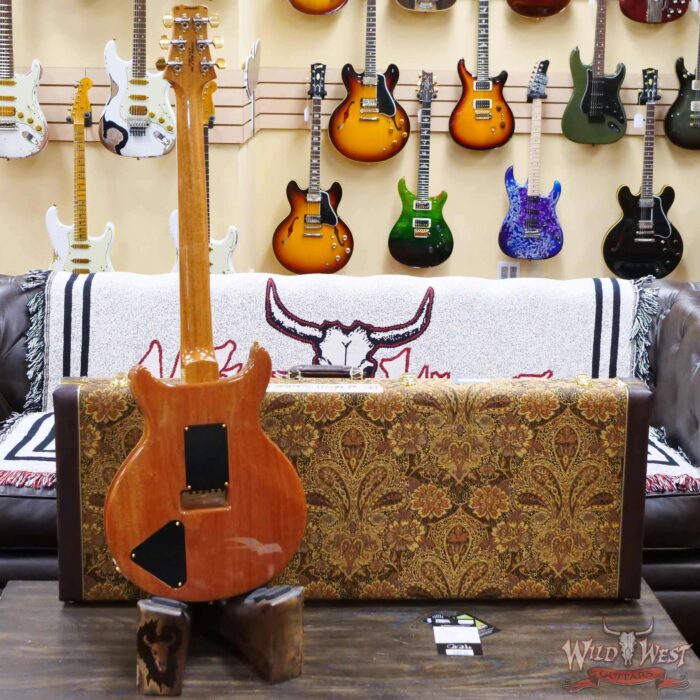 Paul Reed Smith PRS Wood Library 10 Top Santana Retro 1-Piece Quilt Maple Top Brazilian Rosewood Eriza Verde - Image 9