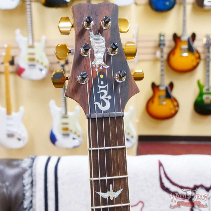 Paul Reed Smith PRS Wood Library 10 Top Quilt Maple Santana Retro Brazilian Rosewood Board Santana Yellow - Image 7