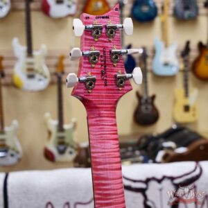 Paul Reed Smith PRS Wood Library 10 Top Special 22 Semi-Hollow Flame Maple Neck Brazilian Rosewood Fingerboard Bonnie Pink 7.00 LBS (US Only / No International Shipping) - Image 10