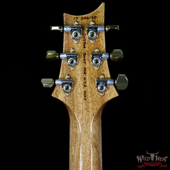 PRS Wood Library Artist Package McCarty SC 594 One Piece Quilt Top Brazilian Rosewood Board Charcoal - Image 10