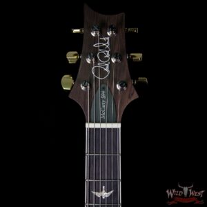PRS Wood Library Artist Package McCarty SC 594 One Piece Quilt Top Brazilian Rosewood Board Charcoal - Image 8