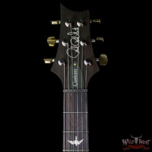 PRS Wood Library 10 Top Custom 24 Semi-Hollow Flame Top & Neck Brazilian Rosewood Board Charcoal Cherry Burst - Image 8