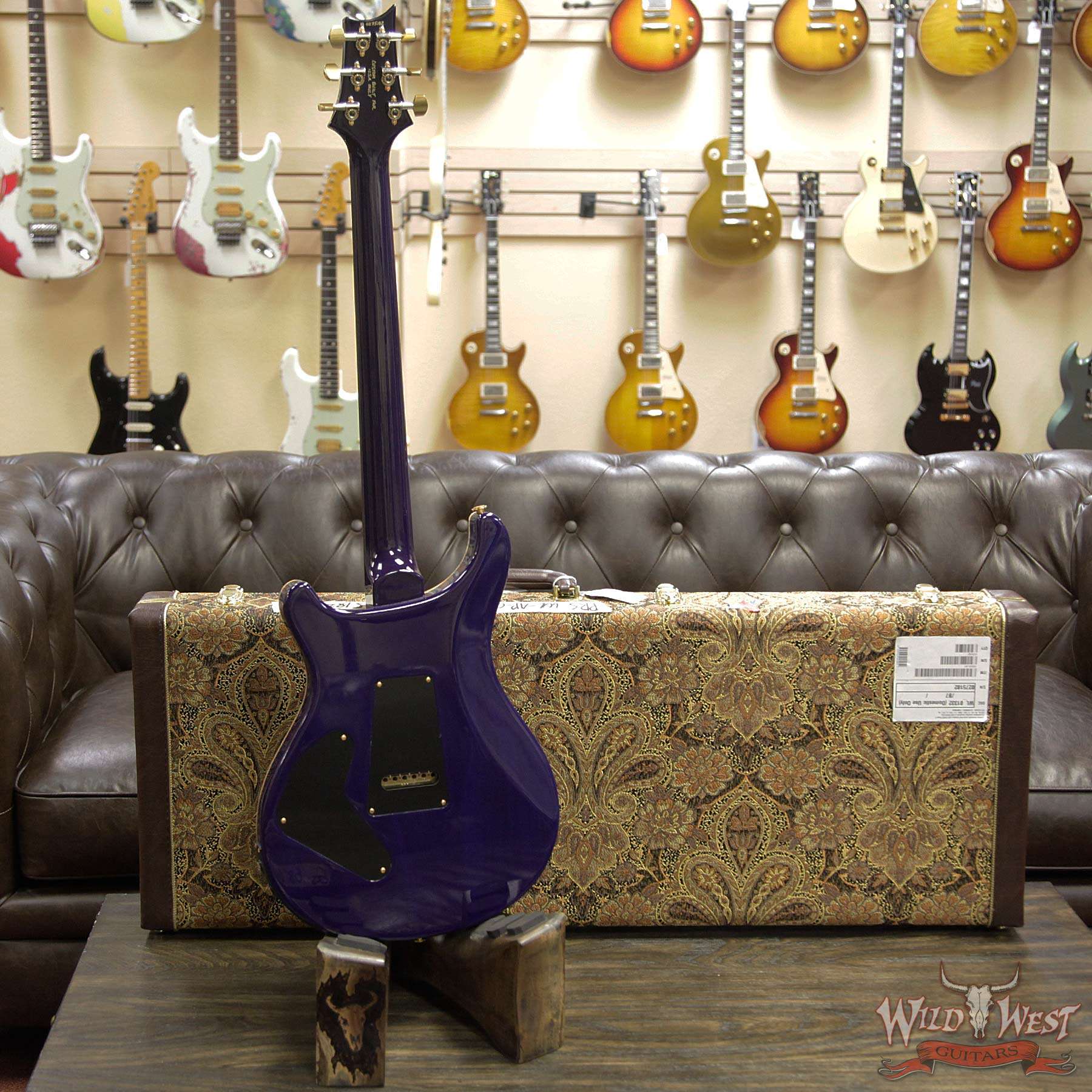 prs-wlap-p24-275182-d3__wwg.jpg PRS Wood Library Artist Package Quilt Top P24 Custom 24 Piezo Brazilian Rosewood Board Bonnie Pink Blue Burst - Image 10