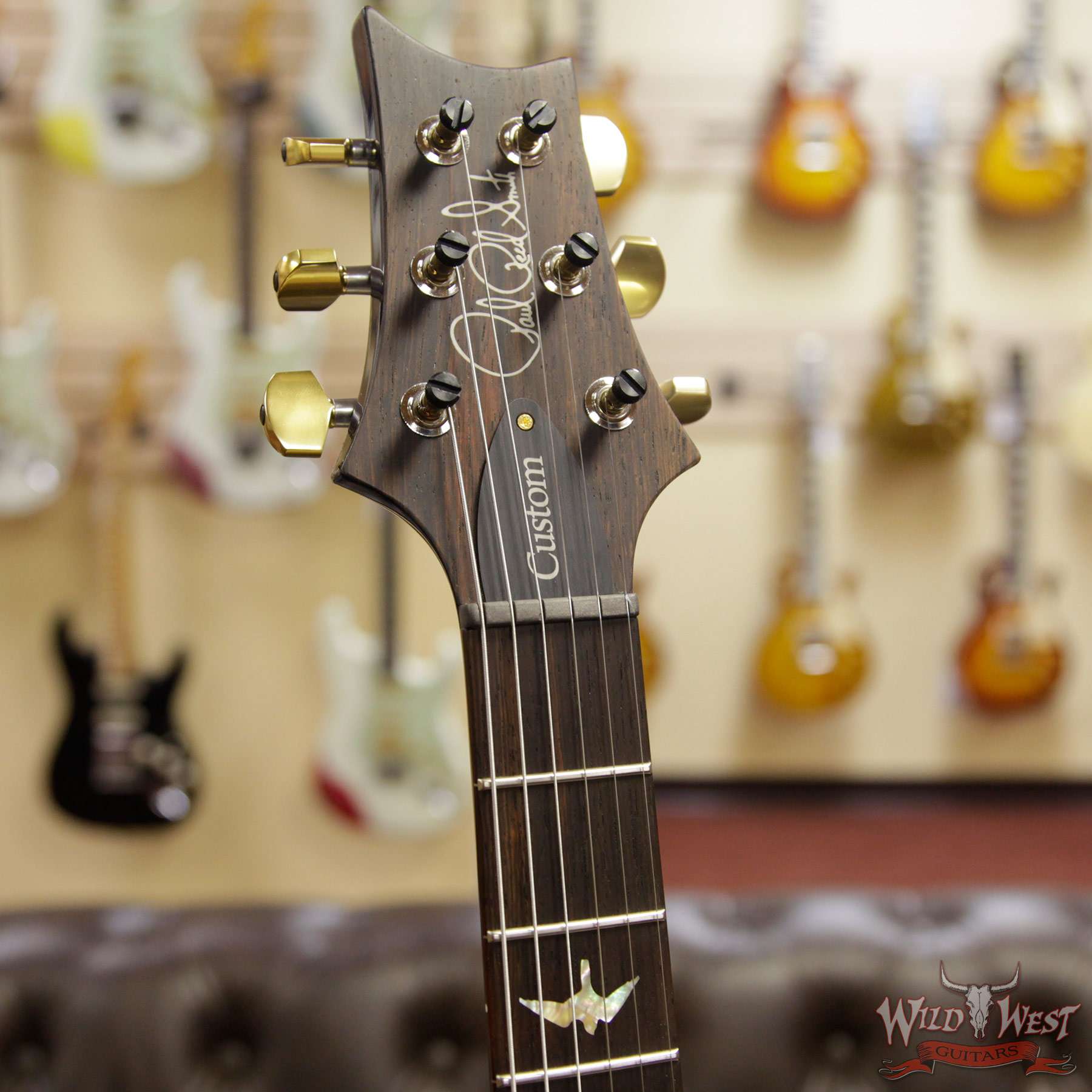 prs-wlap-p24-275182-hf__wwg.jpg PRS Wood Library Artist Package Quilt Top P24 Custom 24 Piezo Brazilian Rosewood Board Bonnie Pink Blue Burst - Image 8