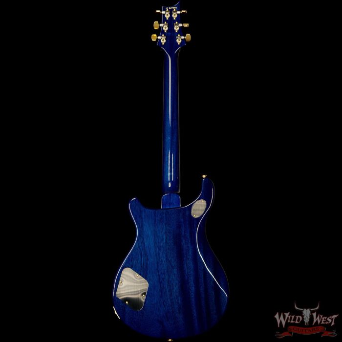 PRS Wood Library Artist Package McCarty 594 Quilt Maple Top Ebony Fretboard Violet Blue Burst - Image 6