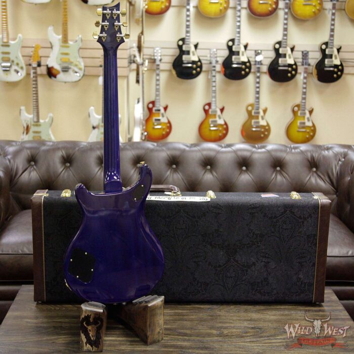 PRS Wood Library Artist Package McCarty 594 Quilt Maple Top Ebony Fretboard Violet Blue Burst - Image 14