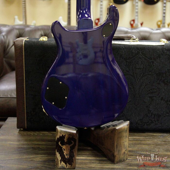 PRS Wood Library Artist Package McCarty 594 Quilt Maple Top Ebony Fretboard Violet Blue Burst - Image 15