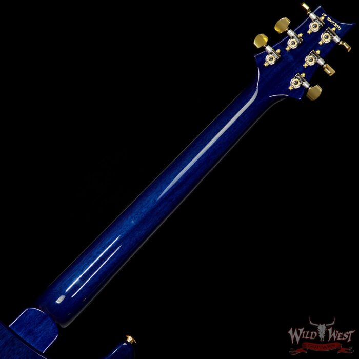 PRS Wood Library Artist Package McCarty 594 Quilt Maple Top Ebony Fretboard Violet Blue Burst - Image 11