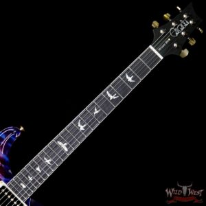 PRS Wood Library Artist Package McCarty 594 Quilt Maple Top Ebony Fretboard Violet Blue Burst - Image 9
