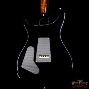PRS Wood Library Artist Package Quilt Top Custom 24/08 Ebony Fretboard Flame Neck Black Gold Burst - Image 7