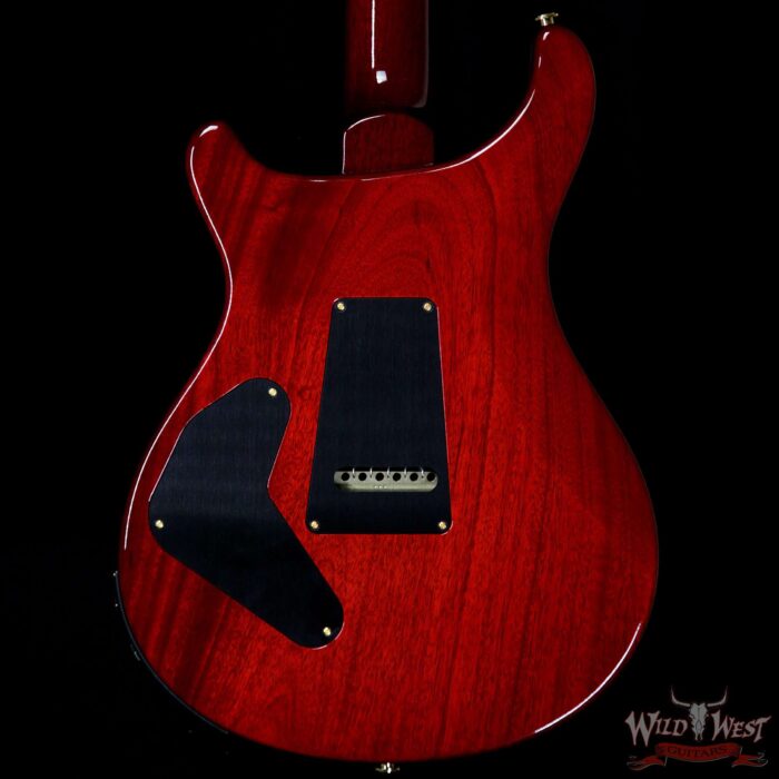 PRS Wood Library Artist Package Quilt Top P24 Custom 24 Piezo Brazilian Rosewood Board Bonnie Pink Cherry Burst - Image 5